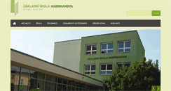 Desktop Screenshot of habrmanova.cz